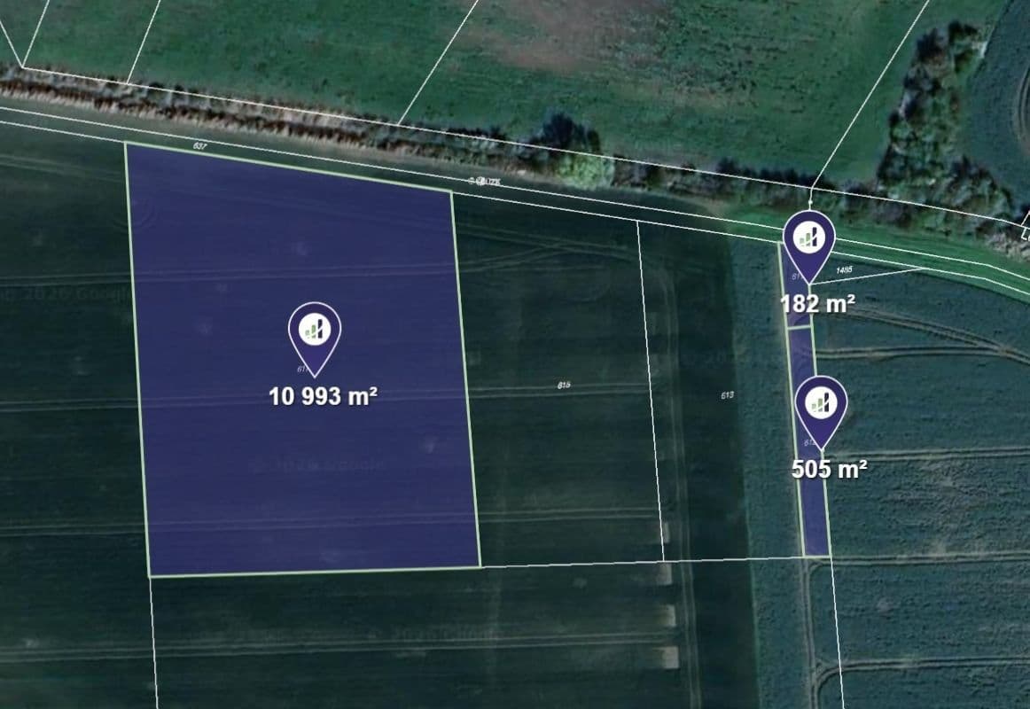 plot for sale, 1,632 m², Vrdy, Středočeský Region plot for sale, 1,632 m², Vrdy, Středočeský Region