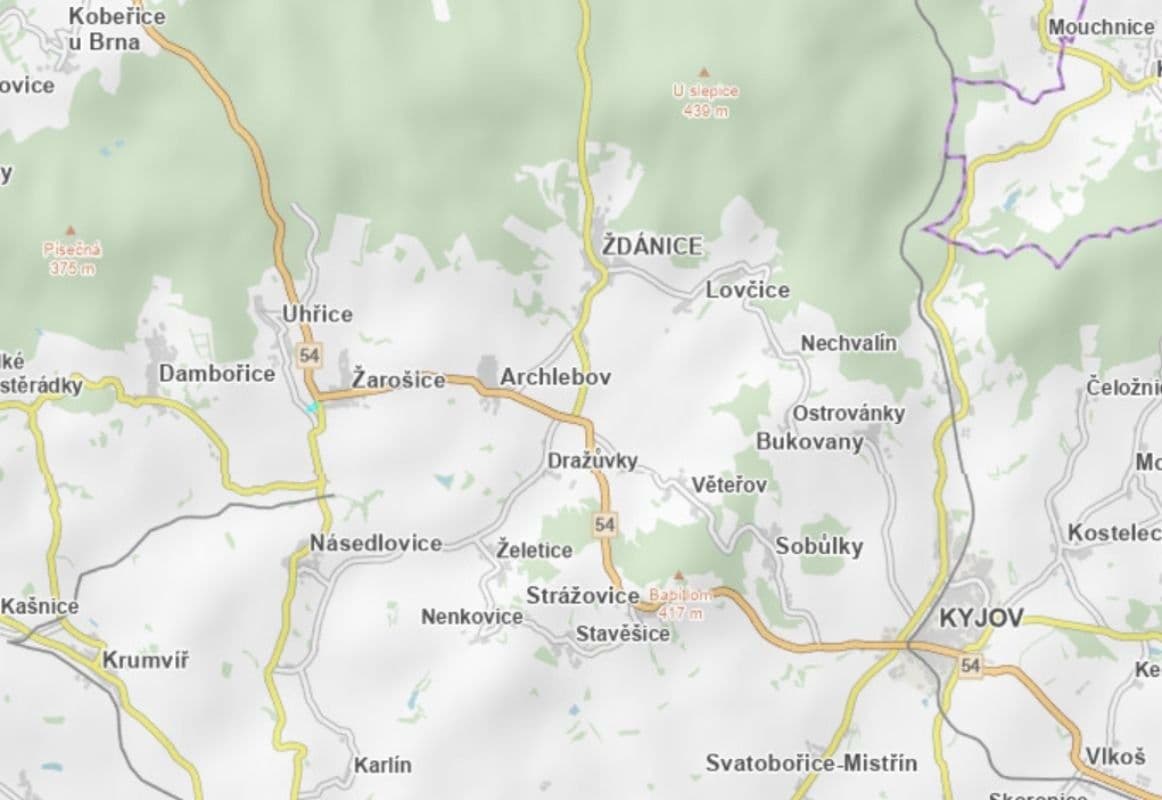 plot for sale, 1,243 m², Uhřice, Jihomoravský Region plot for sale, 1,243 m², Uhřice, Jihomoravský Region