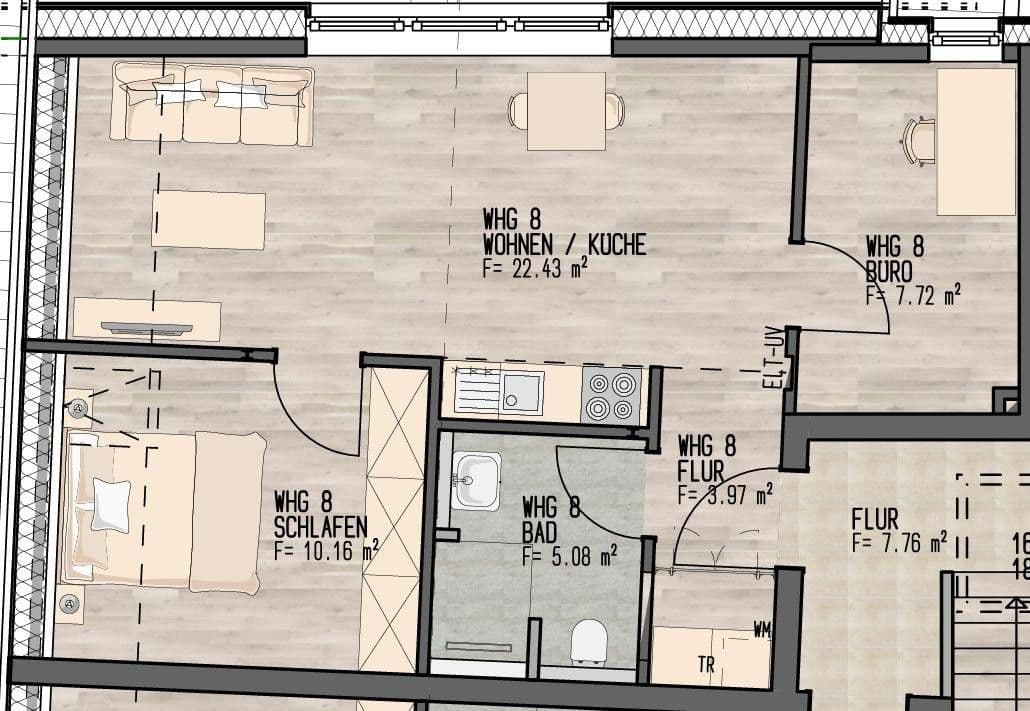 3 bedroom flat to rent, 42 m², Ledebourstraße 2-3, Diepholz, Lower Saxony 3 bedroom flat to rent, 42 m², Ledebourstraße 2-3, Diepholz, Lower Saxony