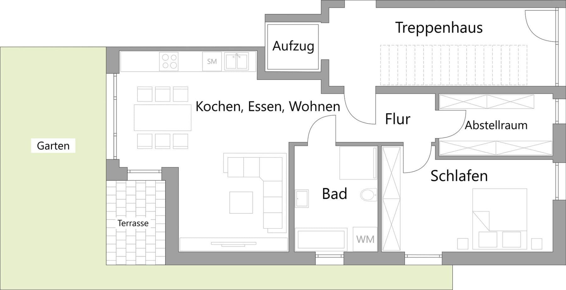 2 bedroom flat to rent, 70 m², Neunkirchen-Seelscheid, North Rhine-Westphalia 2 bedroom flat to rent, 70 m², Neunkirchen-Seelscheid, North Rhine-Westphalia