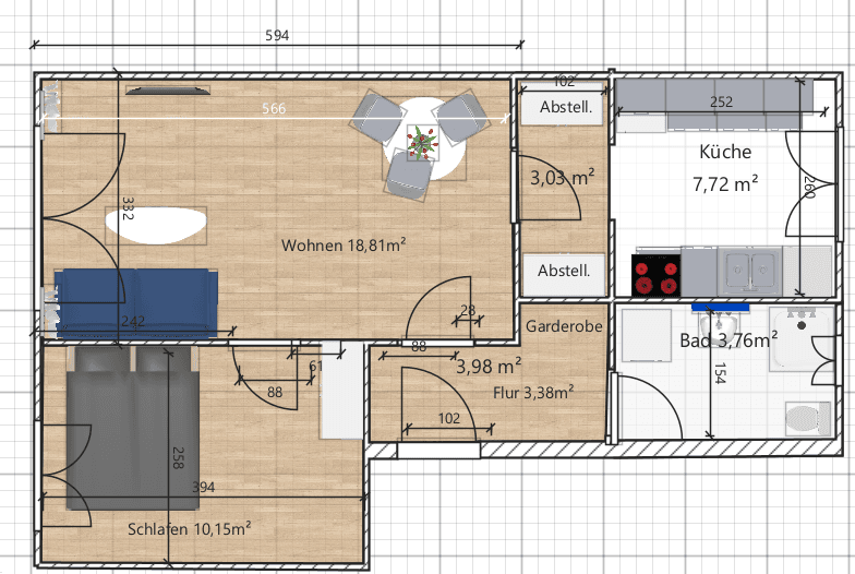 2 bedroom flat to rent, 45 m², Am Felde 132, Hamburg, Hamburg 2 bedroom flat to rent, 45 m², Am Felde 132, Hamburg, Hamburg