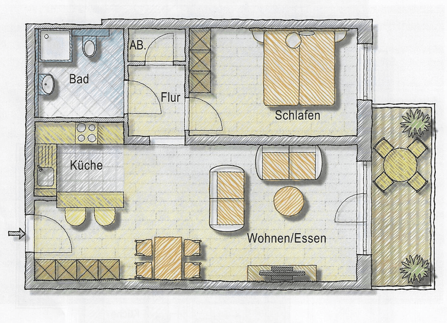 1 bedroom with open-plan kitchen flat for sale, 59 m², Vor dem Klosterwald 31, Villingen-Schwenningen, Baden-Württemberg 1 bedroom with open-plan kitchen flat for sale, 59 m², Vor dem Klosterwald 31, Villingen-Schwenningen, Baden-Württemberg
