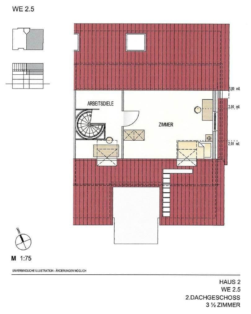 2 bedroom with open-plan kitchen flat for sale, 86 m², Walheim, Baden-Württemberg 2 bedroom with open-plan kitchen flat for sale, 86 m², Walheim, Baden-Württemberg