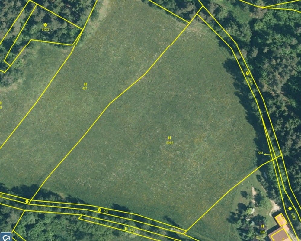 plot for sale, 11,835 m², Svatá Maří, Jihočeský Region plot for sale, 11,835 m², Svatá Maří, Jihočeský Region