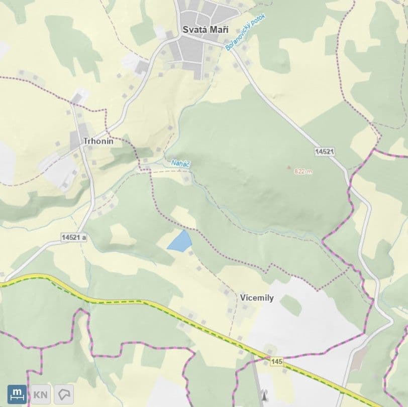 plot for sale, 11,835 m², Svatá Maří, Jihočeský Region plot for sale, 11,835 m², Svatá Maří, Jihočeský Region