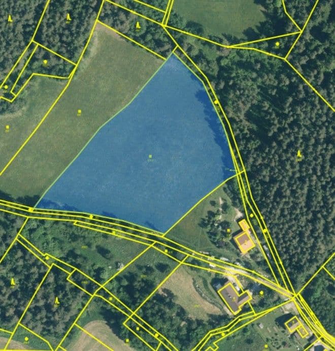 plot for sale, 11,835 m², Svatá Maří, Jihočeský Region plot for sale, 11,835 m², Svatá Maří, Jihočeský Region