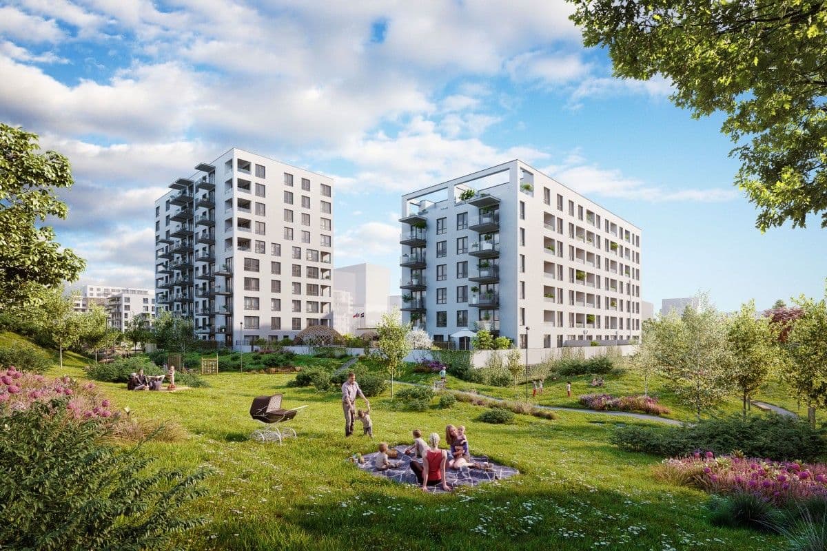 Studio flat to rent, 36 m², Pod Harfou, Prague, Prague Studio flat to rent, 36 m², Pod Harfou, Prague, Prague