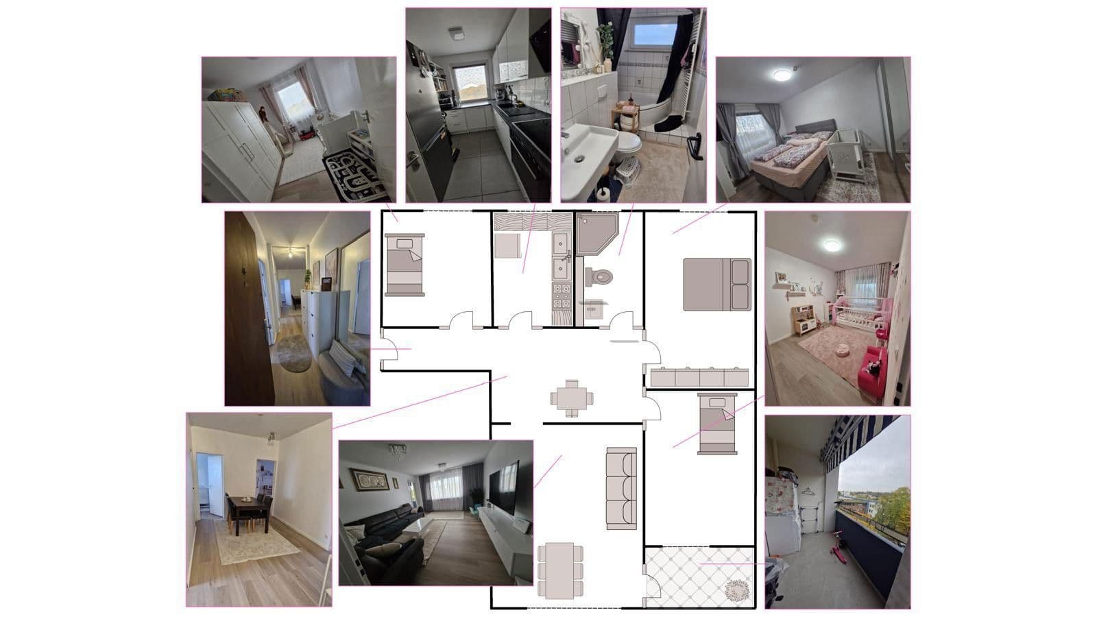 4 bedroom flat for sale, 83 m², Geschwister-Scholl-Straße 15, Wiesbaden, Hesse 4 bedroom flat for sale, 83 m², Geschwister-Scholl-Straße 15, Wiesbaden, Hesse