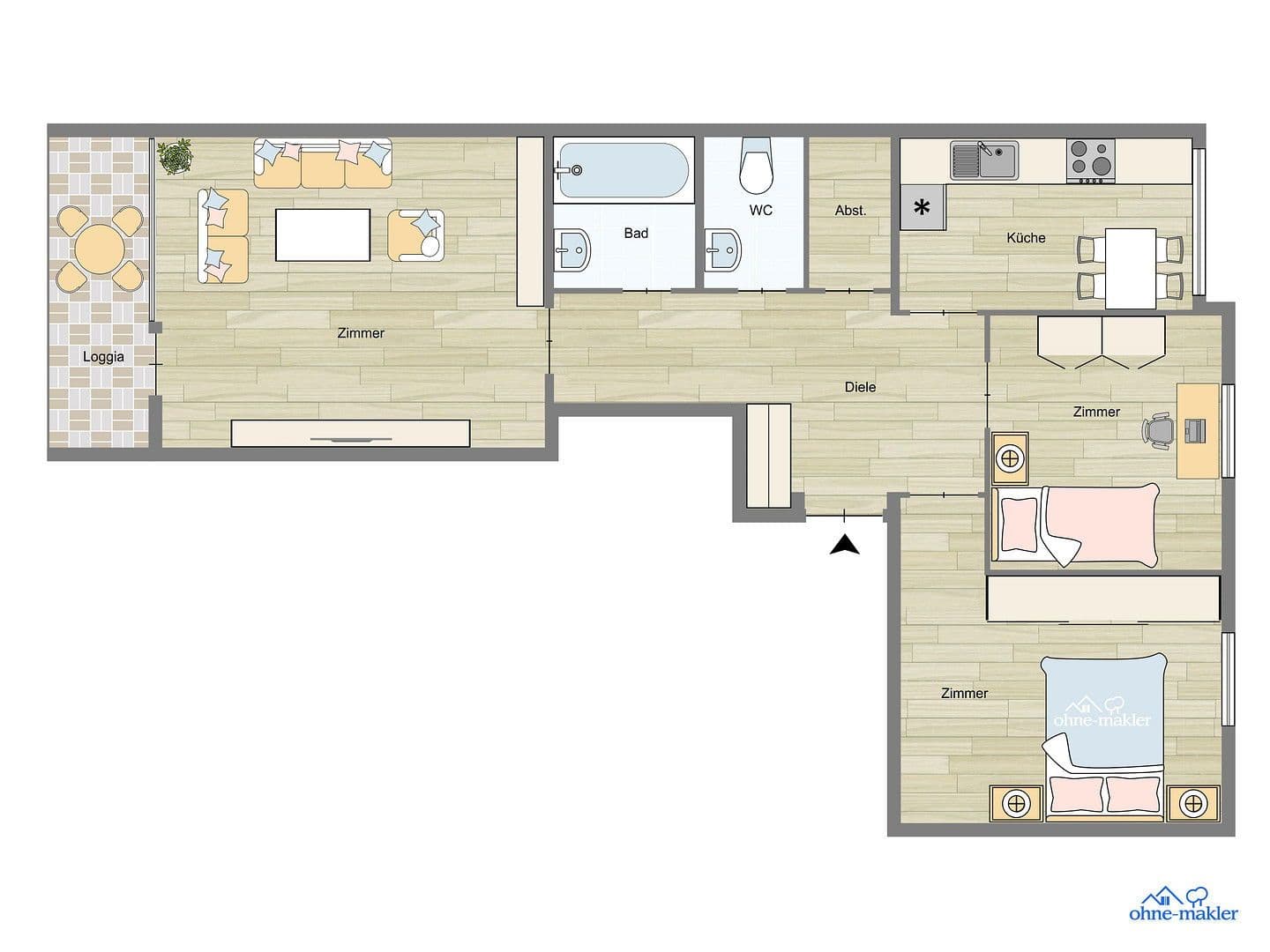 3 bedroom flat for sale, 84 m², München, Bavaria 3 bedroom flat for sale, 84 m², München, Bavaria