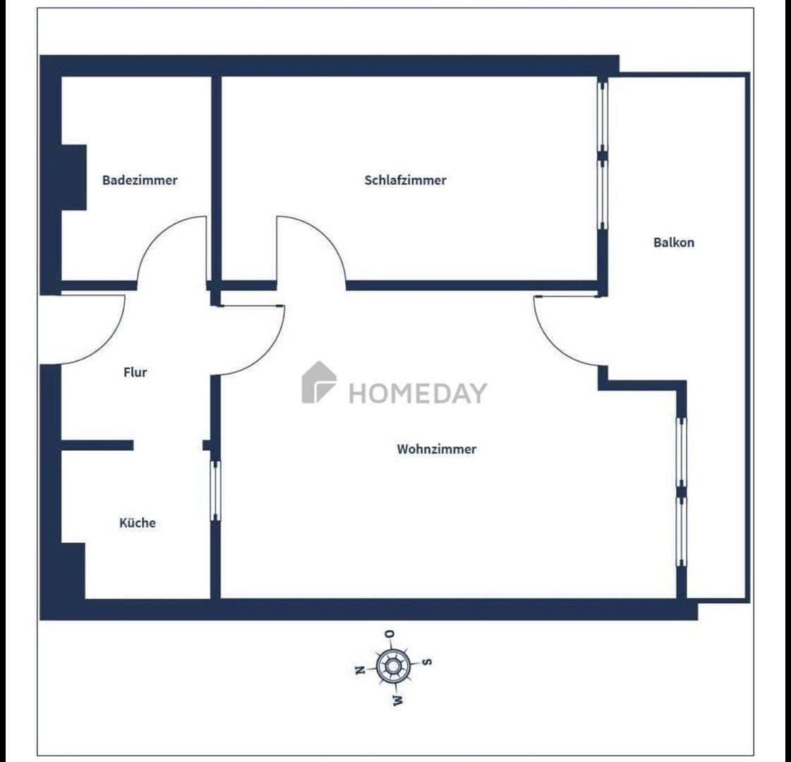 2 bedroom flat to rent, 42 m², Max-Planck-Straße 28, Straubing, Bavaria 2 bedroom flat to rent, 42 m², Max-Planck-Straße 28, Straubing, Bavaria