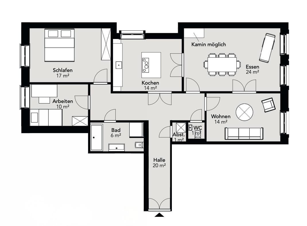 4 bedroom flat for sale, 108 m², Hamburg, Hamburg 4 bedroom flat for sale, 108 m², Hamburg, Hamburg