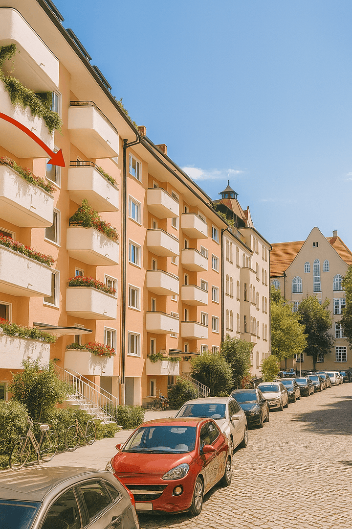 1 bedroom flat to rent, 80 m², Gentzstr, München, Bavaria 1 bedroom flat to rent, 80 m², Gentzstr, München, Bavaria