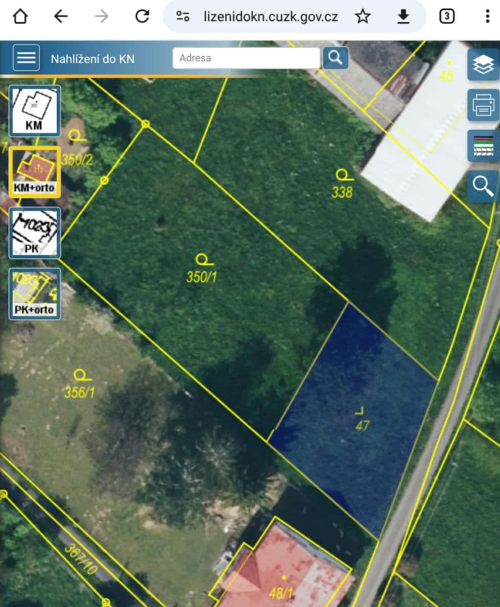 plot for sale, 1,428 m², Supíkovice, Olomoucký Region plot for sale, 1,428 m², Supíkovice, Olomoucký Region