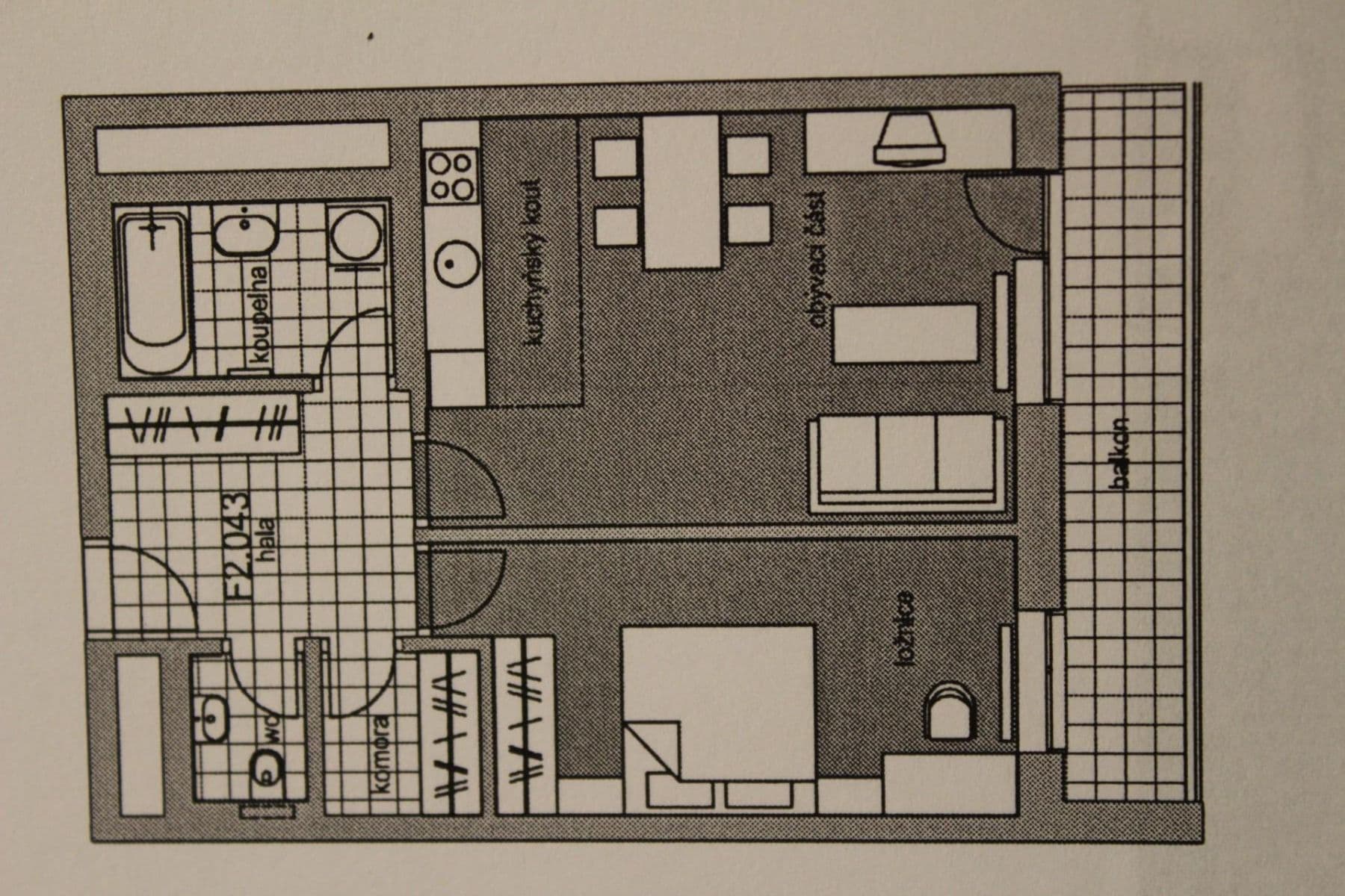 1 bedroom with open-plan kitchen flat to rent, 69 m², U Uranie, Prague, Prague 1 bedroom with open-plan kitchen flat to rent, 69 m², U Uranie, Prague, Prague