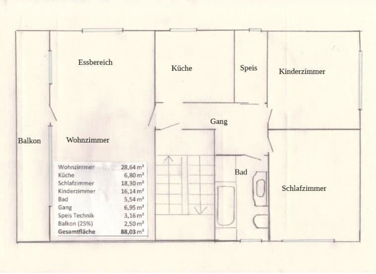 3 bedroom flat to rent, 88 m², Freising, Bavaria 3 bedroom flat to rent, 88 m², Freising, Bavaria