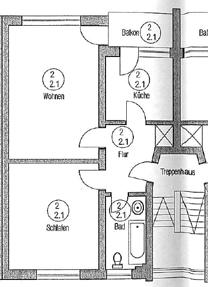 2 bedroom flat to rent, 60 m², Sindelfingen, Baden-Württemberg 2 bedroom flat to rent, 60 m², Sindelfingen, Baden-Württemberg