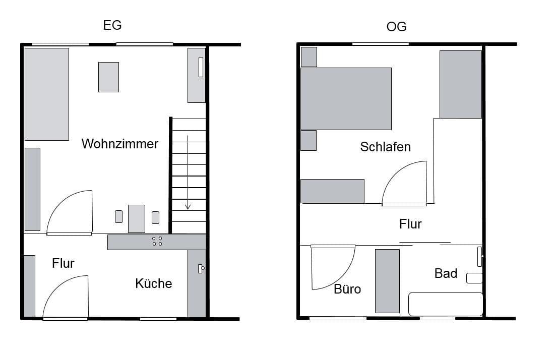 1 bedroom with open-plan kitchen flat to rent, 51 m², Braunschweig, Lower Saxony 1 bedroom with open-plan kitchen flat to rent, 51 m², Braunschweig, Lower Saxony