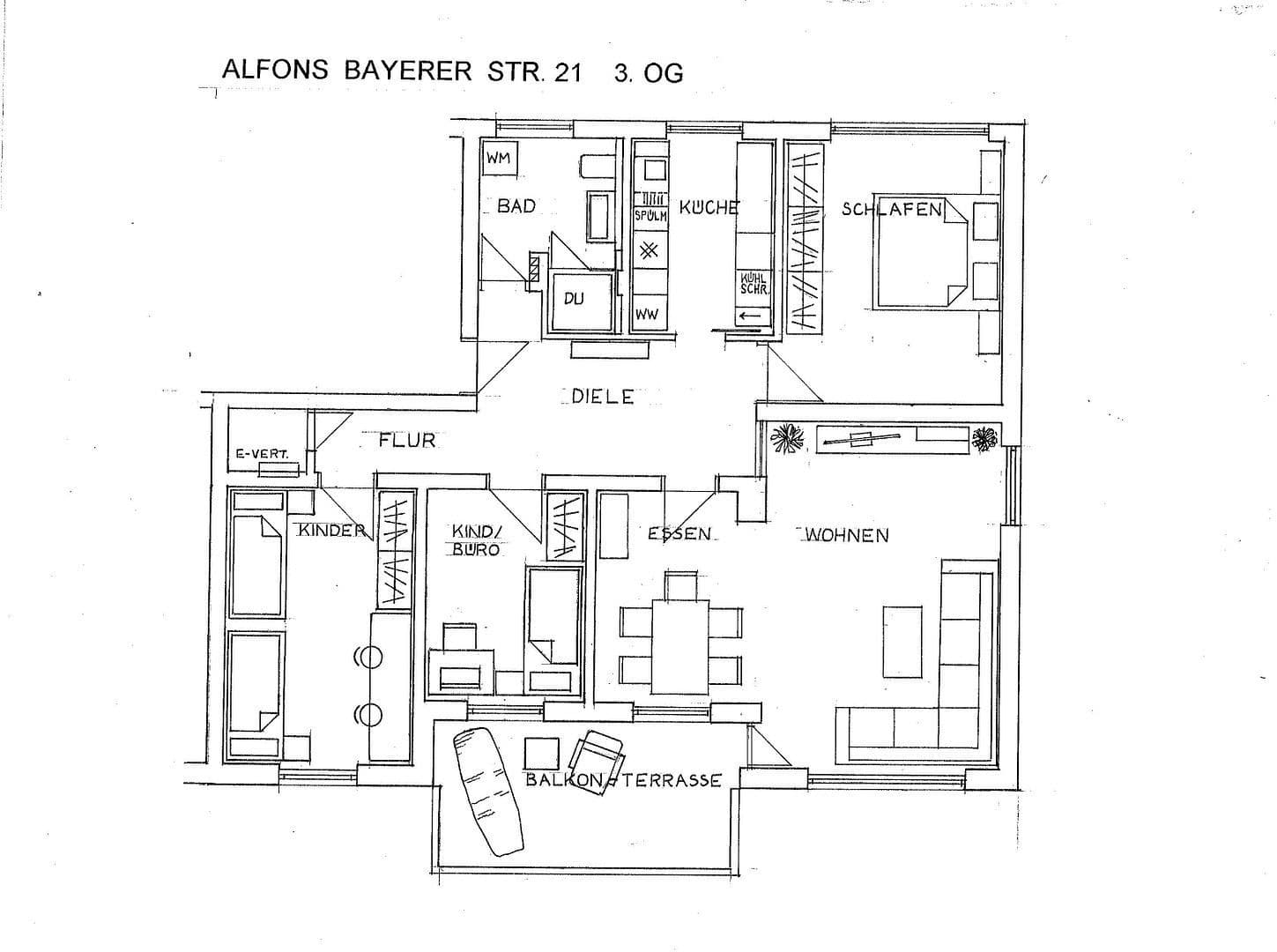 4 bedroom flat for sale, 97 m², Alfons-Bayerer-Straße 21, Regensburg, Bavaria 4 bedroom flat for sale, 97 m², Alfons-Bayerer-Straße 21, Regensburg, Bavaria
