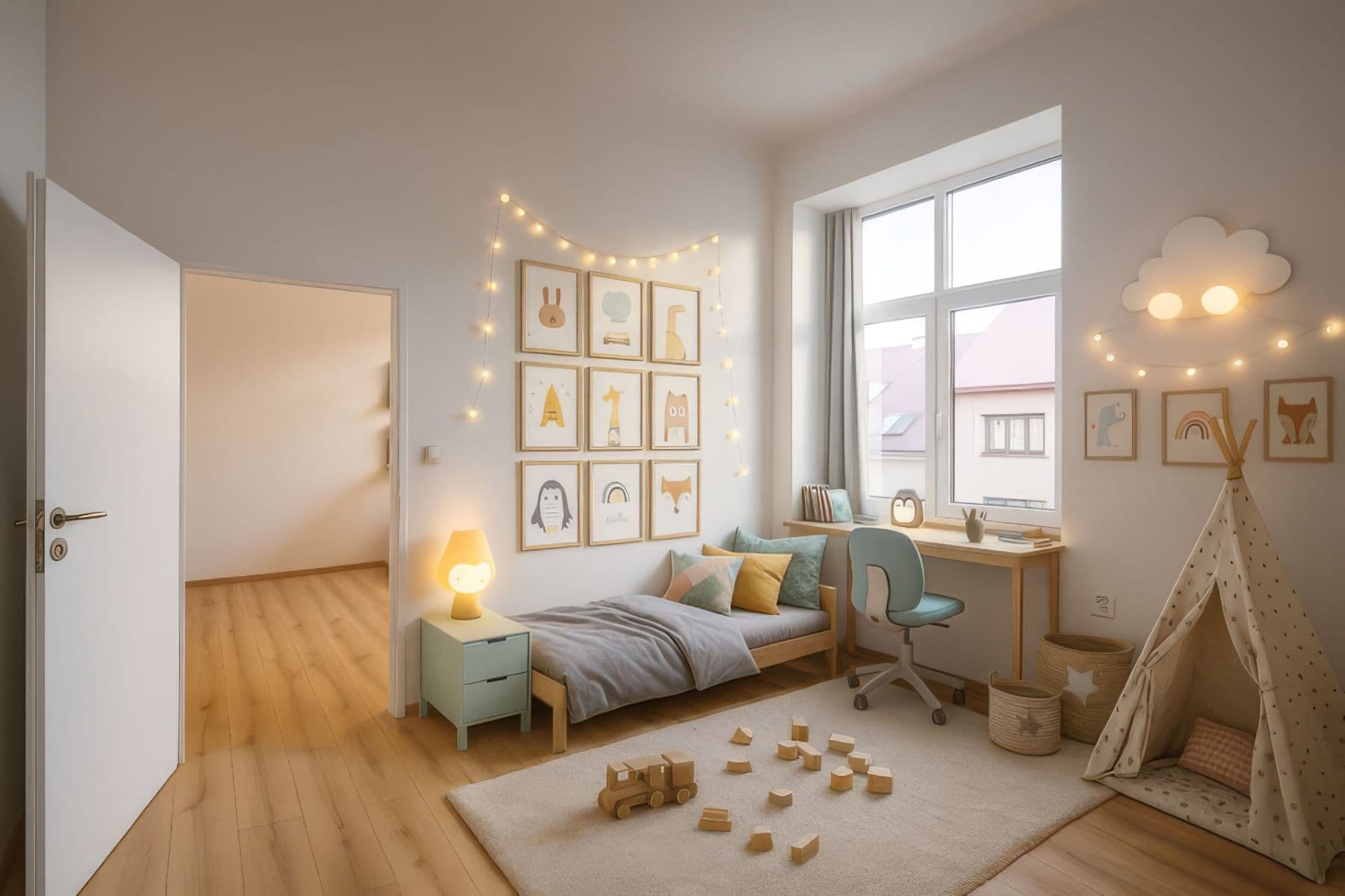 2 bedroom with open-plan kitchen flat for sale, 62 m², Palackého, Chotěboř, Vysočina Region 2 bedroom with open-plan kitchen flat for sale, 62 m², Palackého, Chotěboř, Vysočina Region