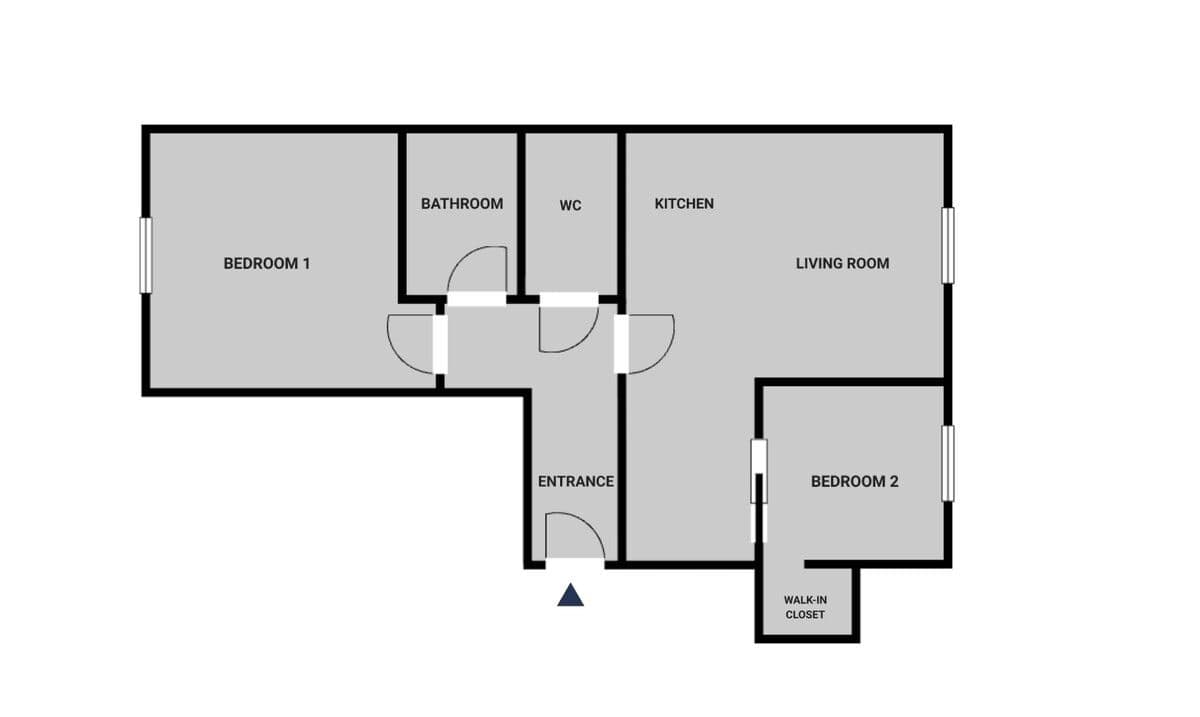 flat to rent, 65 m², Kafkova, Prague, Prague flat to rent, 65 m², Kafkova, Prague, Prague
