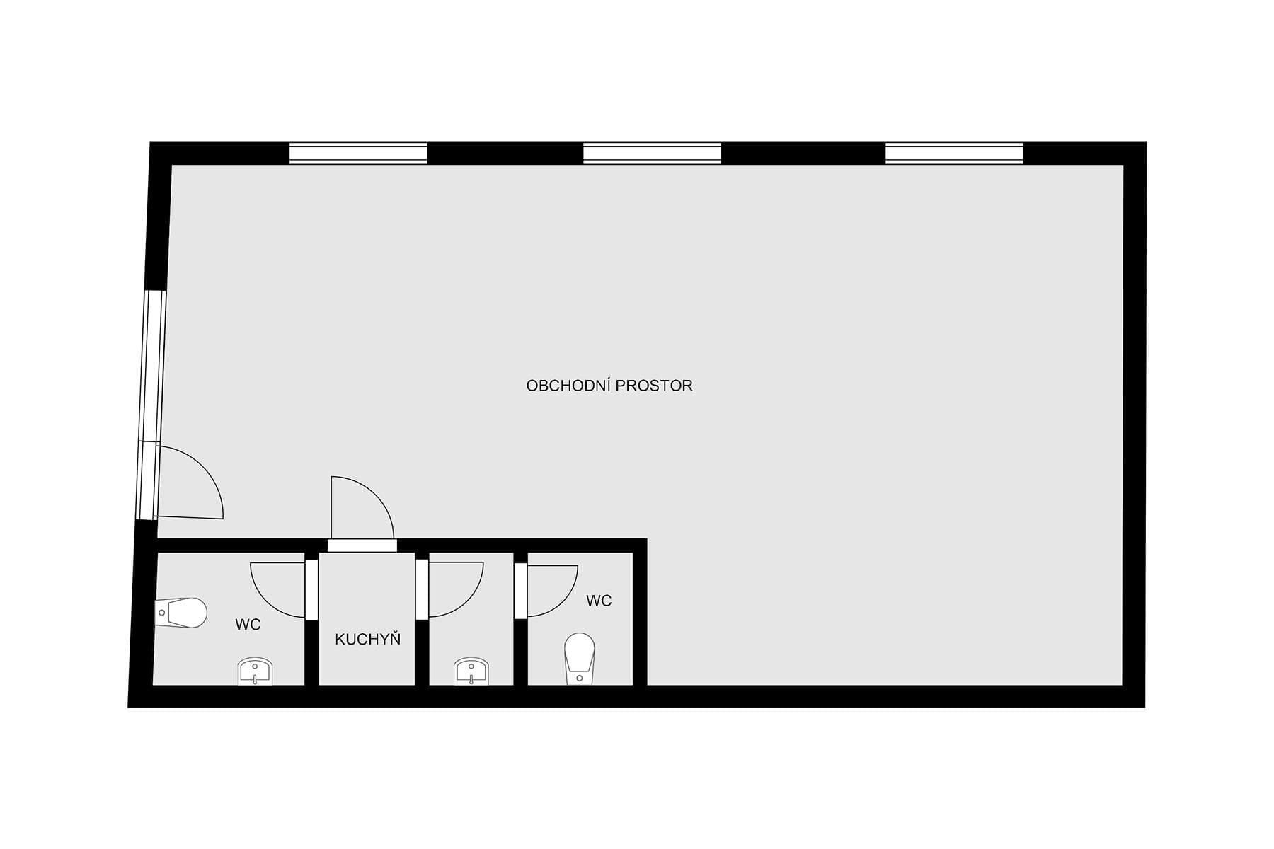 non-residential property for sale, 53 m², Lucemburská, Prague, Prague non-residential property for sale, 53 m², Lucemburská, Prague, Prague