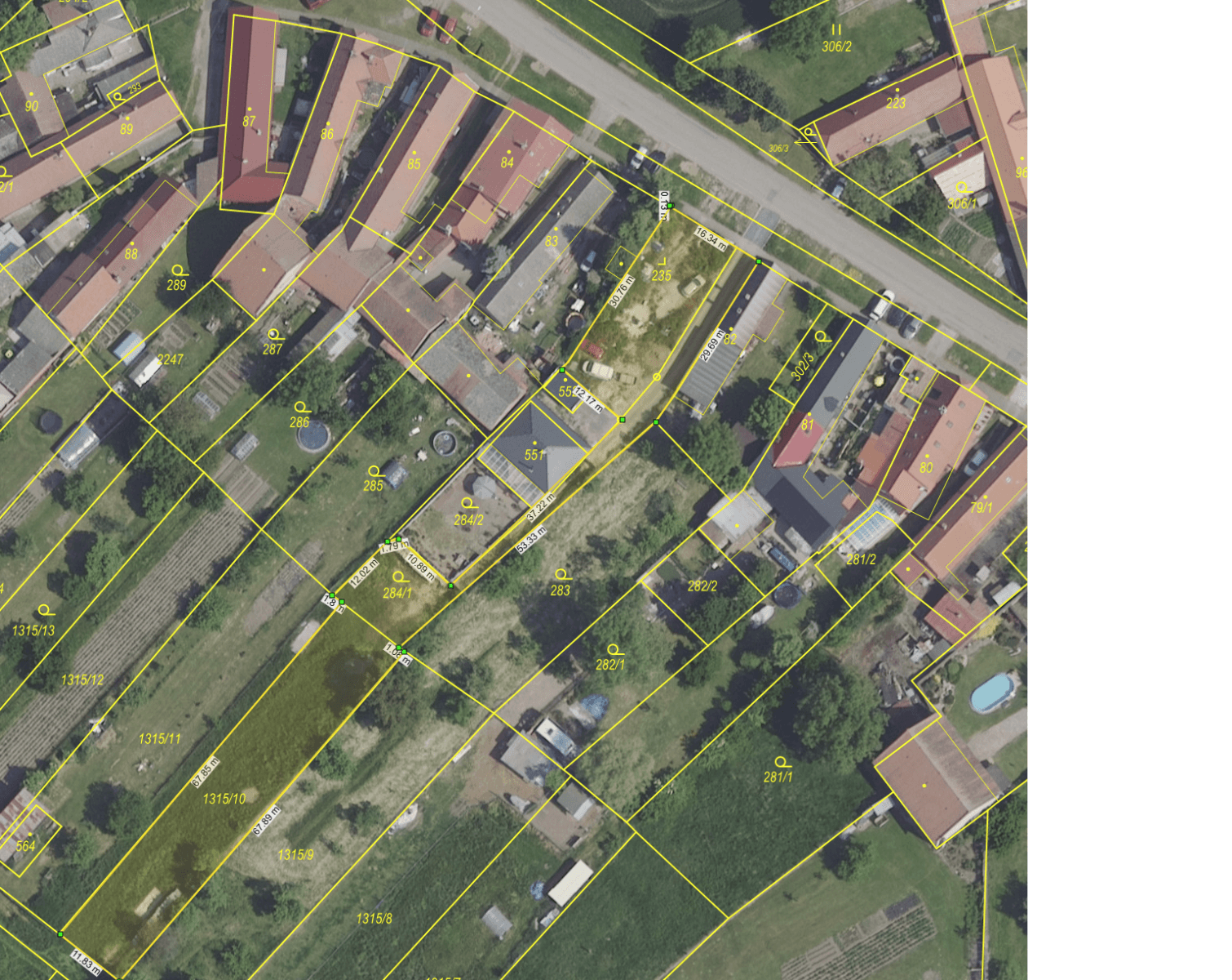 plot for sale, 1,621 m², Chotusice, Středočeský Region plot for sale, 1,621 m², Chotusice, Středočeský Region