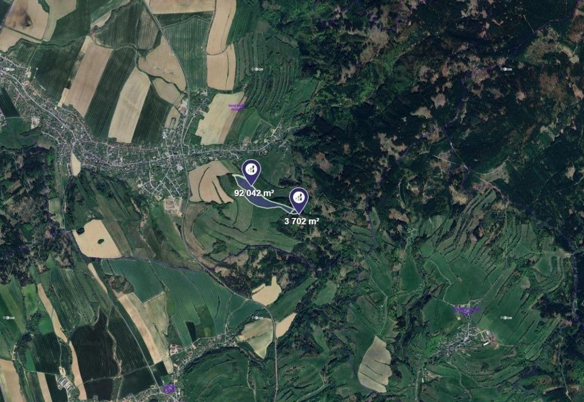 plot for sale, 95,744 m², Nový Malín, Olomoucký Region plot for sale, 95,744 m², Nový Malín, Olomoucký Region