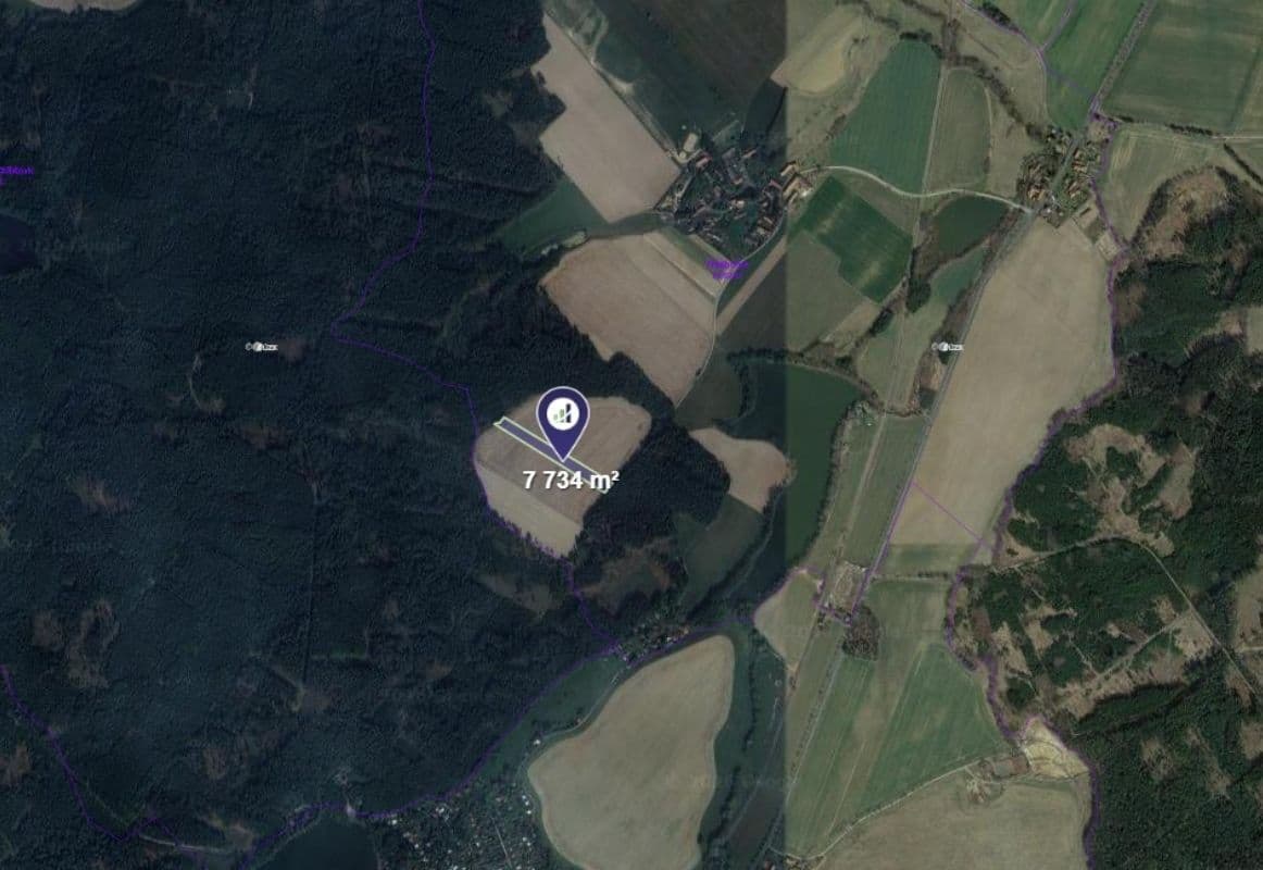 plot for sale, 3,867 m², Černíny, Středočeský Region plot for sale, 3,867 m², Černíny, Středočeský Region