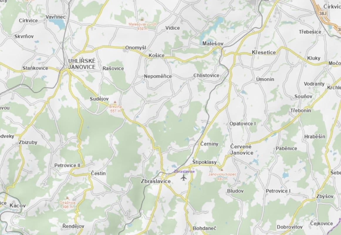 plot for sale, 3,867 m², Černíny, Středočeský Region plot for sale, 3,867 m², Černíny, Středočeský Region