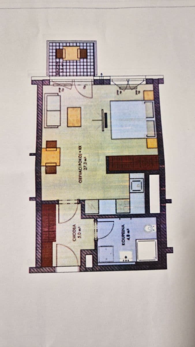 Studio flat to rent, 38 m², Nádražní, Kralupy nad Vltavou, Středočeský Region Studio flat to rent, 38 m², Nádražní, Kralupy nad Vltavou, Středočeský Region