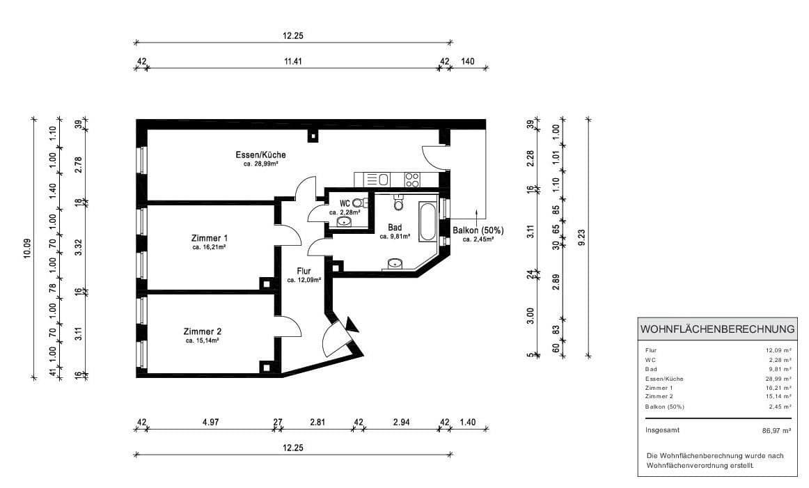 3 bedroom flat for sale, 87 m², Abnaundorfer Str., Leipzig, Saxony 3 bedroom flat for sale, 87 m², Abnaundorfer Str., Leipzig, Saxony