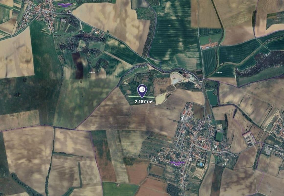 plot for sale, 2,187 m², Těmice, Jihomoravský Region plot for sale, 2,187 m², Těmice, Jihomoravský Region