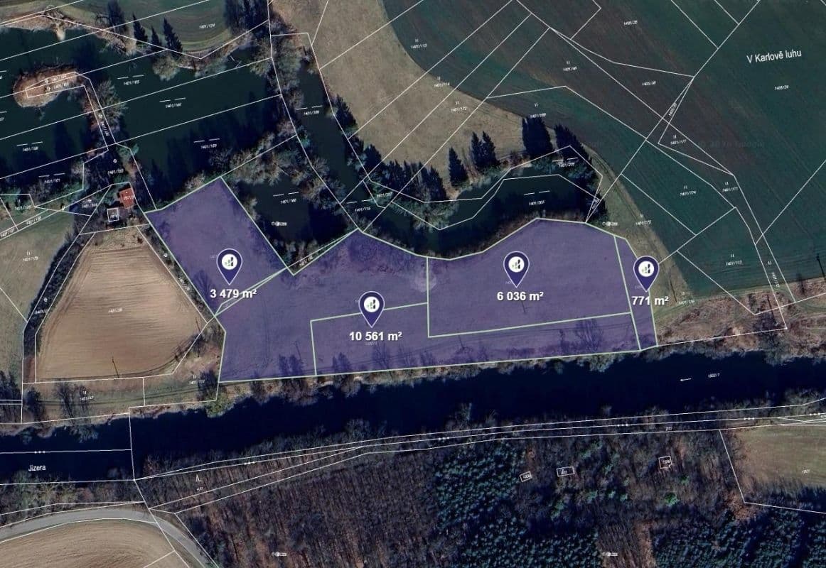 plot for sale, 20,847 m², Kochánky, Středočeský Region plot for sale, 20,847 m², Kochánky, Středočeský Region