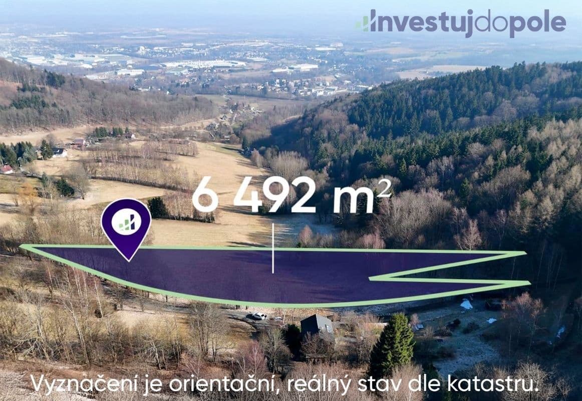 plot for sale, 6,492 m², Liberec, Liberecký Region plot for sale, 6,492 m², Liberec, Liberecký Region