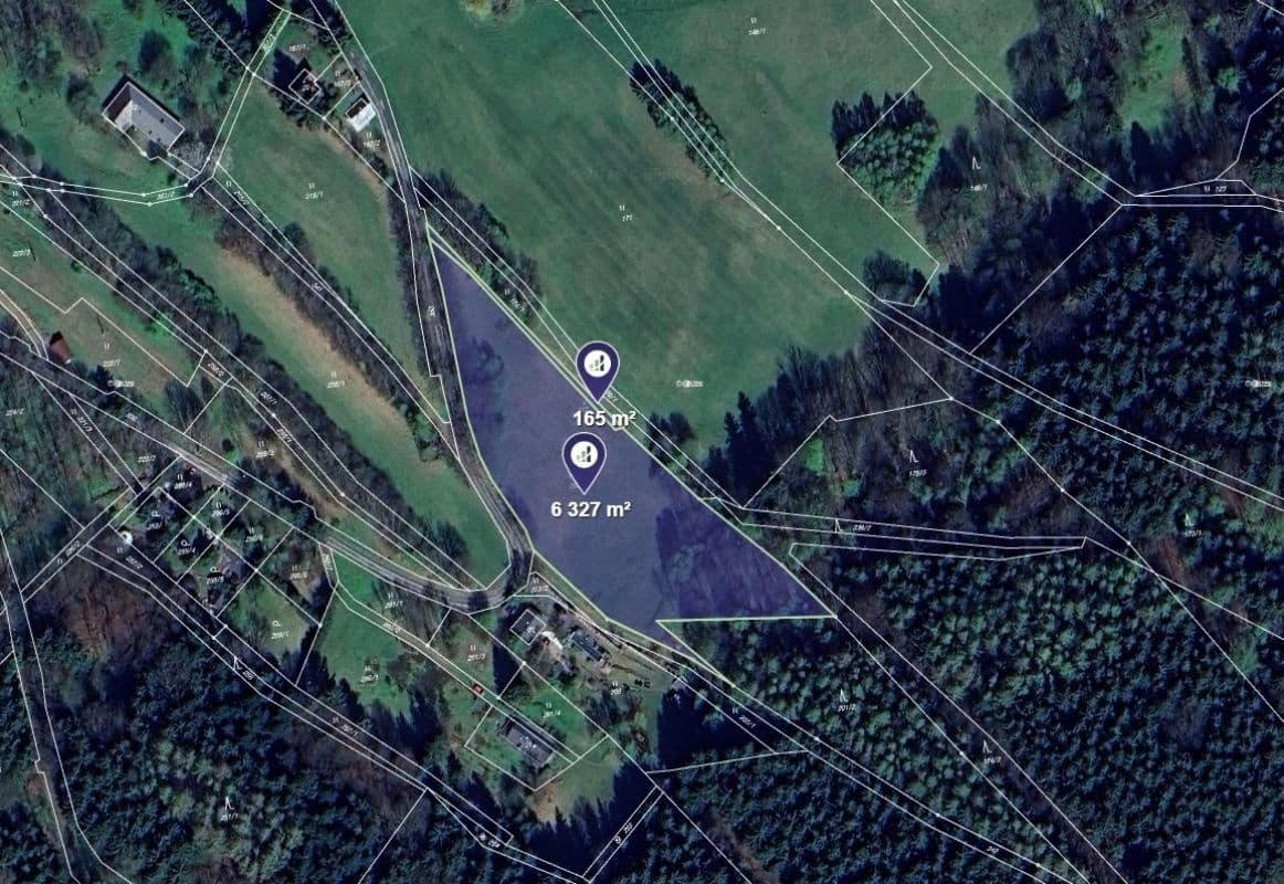 plot for sale, 6,492 m², Liberec, Liberecký Region plot for sale, 6,492 m², Liberec, Liberecký Region