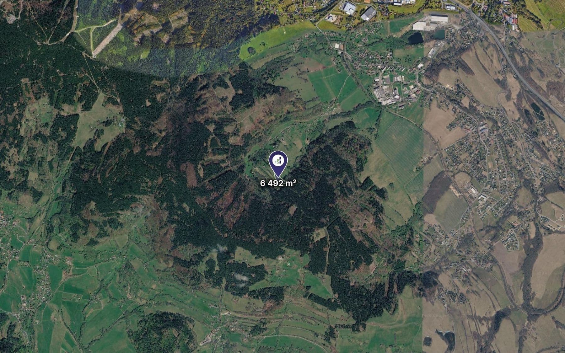 plot for sale, 6,492 m², Liberec, Liberecký Region plot for sale, 6,492 m², Liberec, Liberecký Region