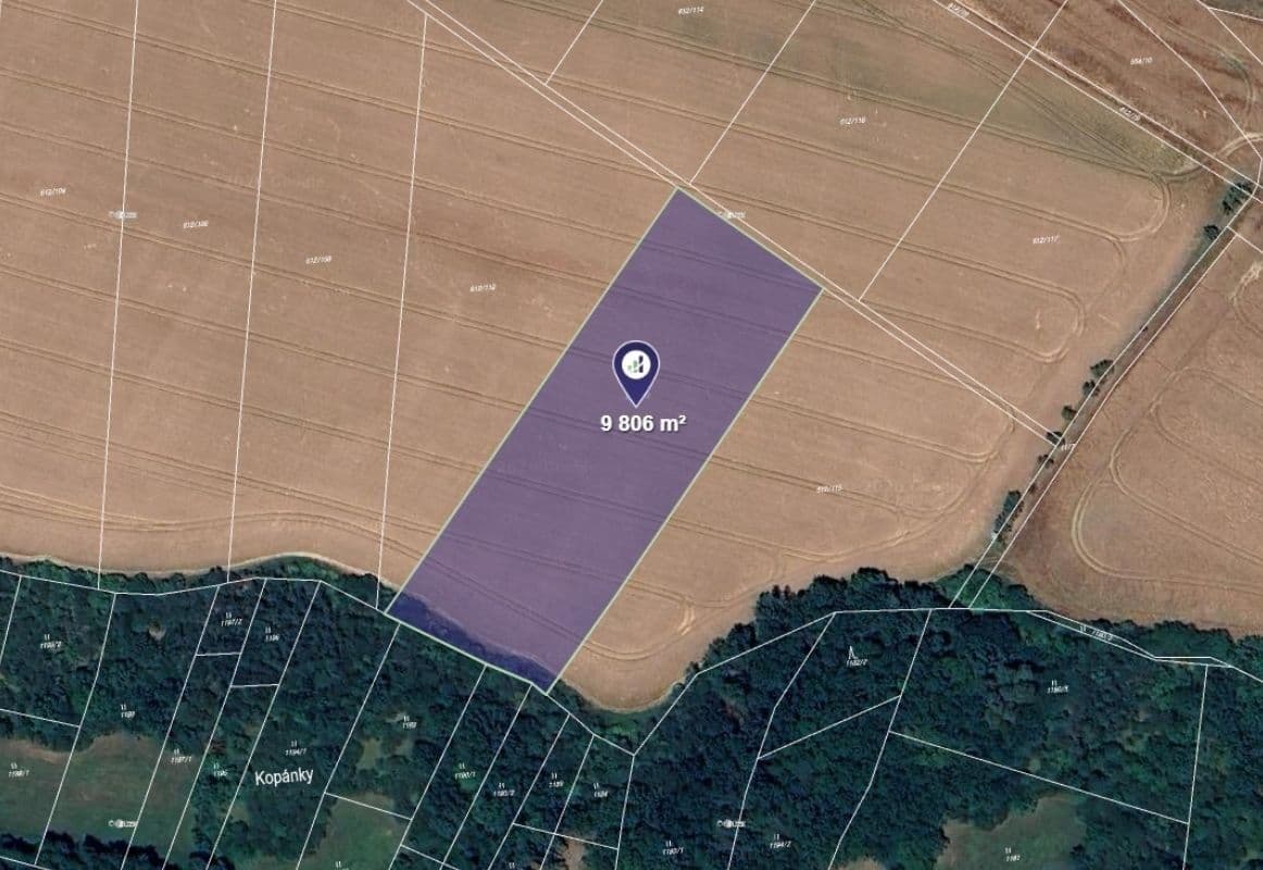 plot for sale, 4,903 m², Částkov, Zlínský Region plot for sale, 4,903 m², Částkov, Zlínský Region