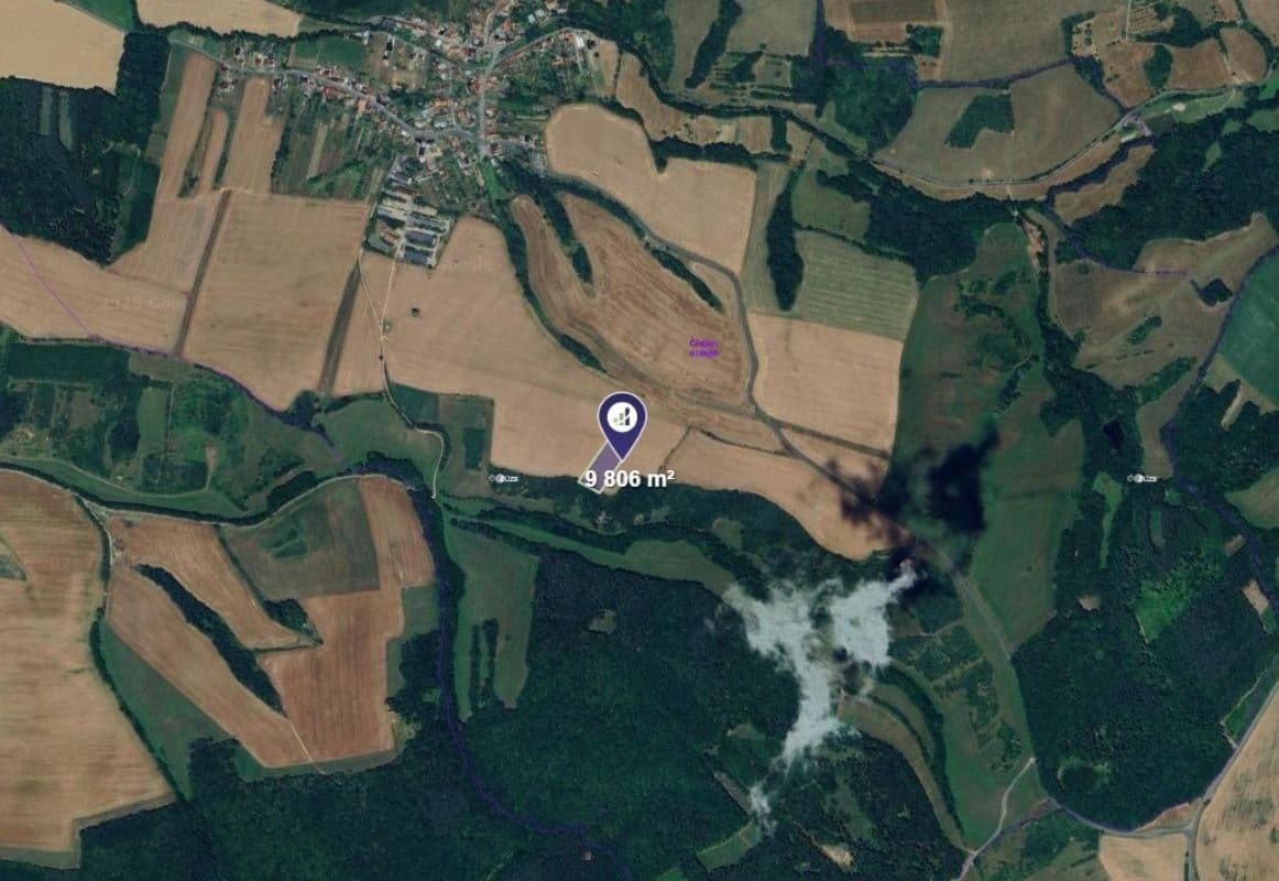 plot for sale, 4,903 m², Částkov, Zlínský Region plot for sale, 4,903 m², Částkov, Zlínský Region