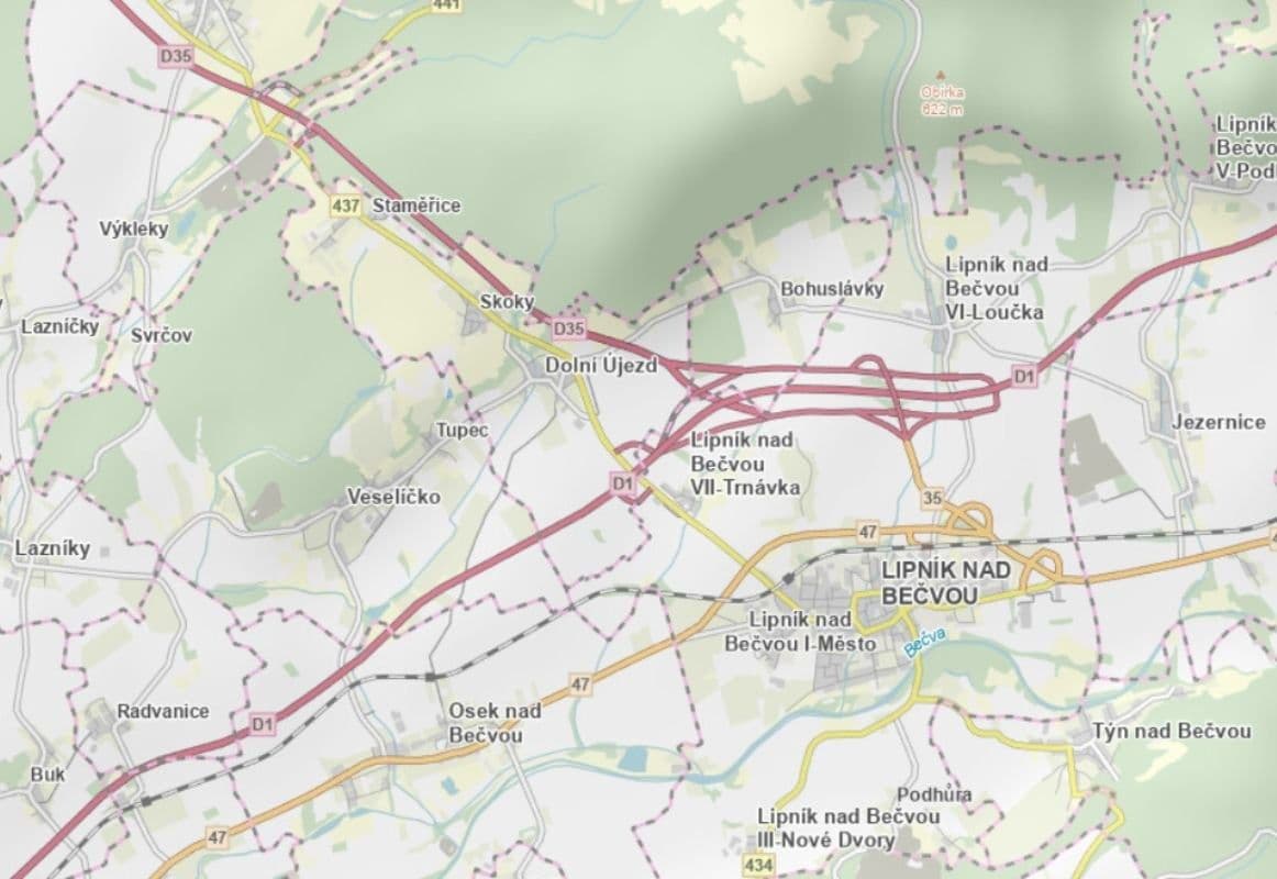 plot for sale, 1,387 m², Veselíčko, Olomoucký Region plot for sale, 1,387 m², Veselíčko, Olomoucký Region