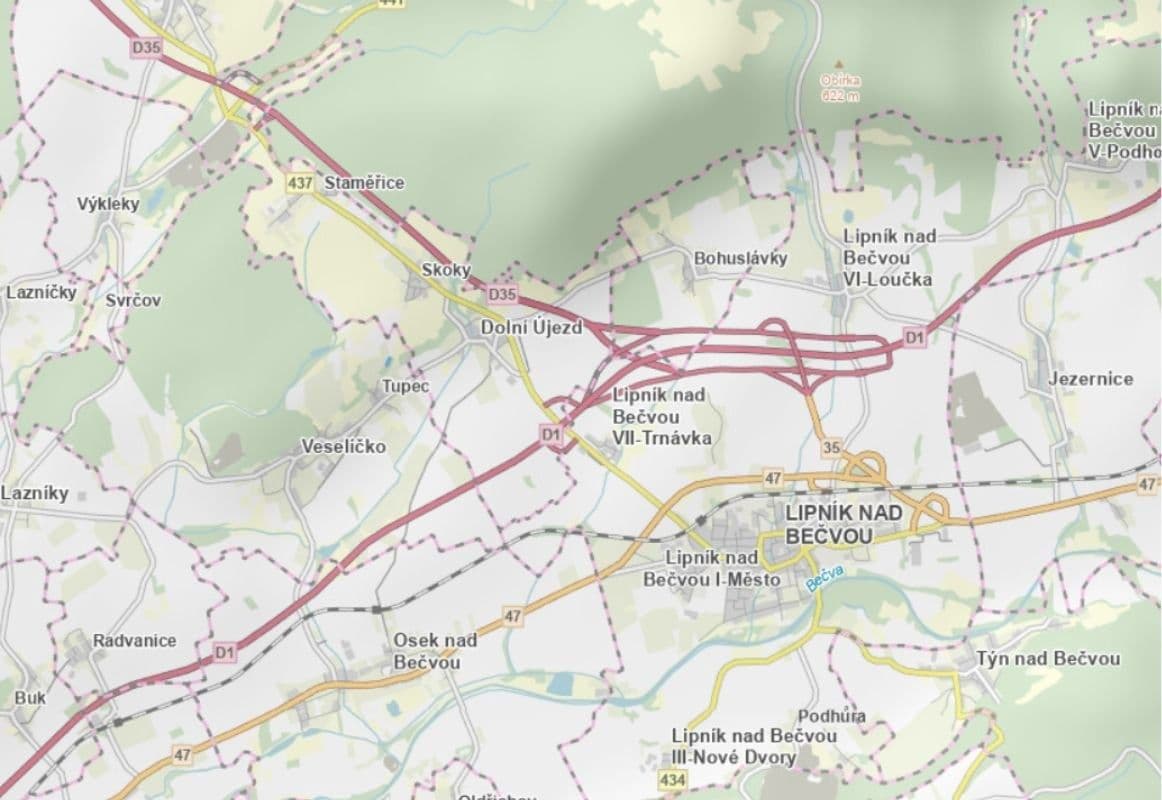 plot for sale, 1,764 m², Veselíčko, Olomoucký Region plot for sale, 1,764 m², Veselíčko, Olomoucký Region