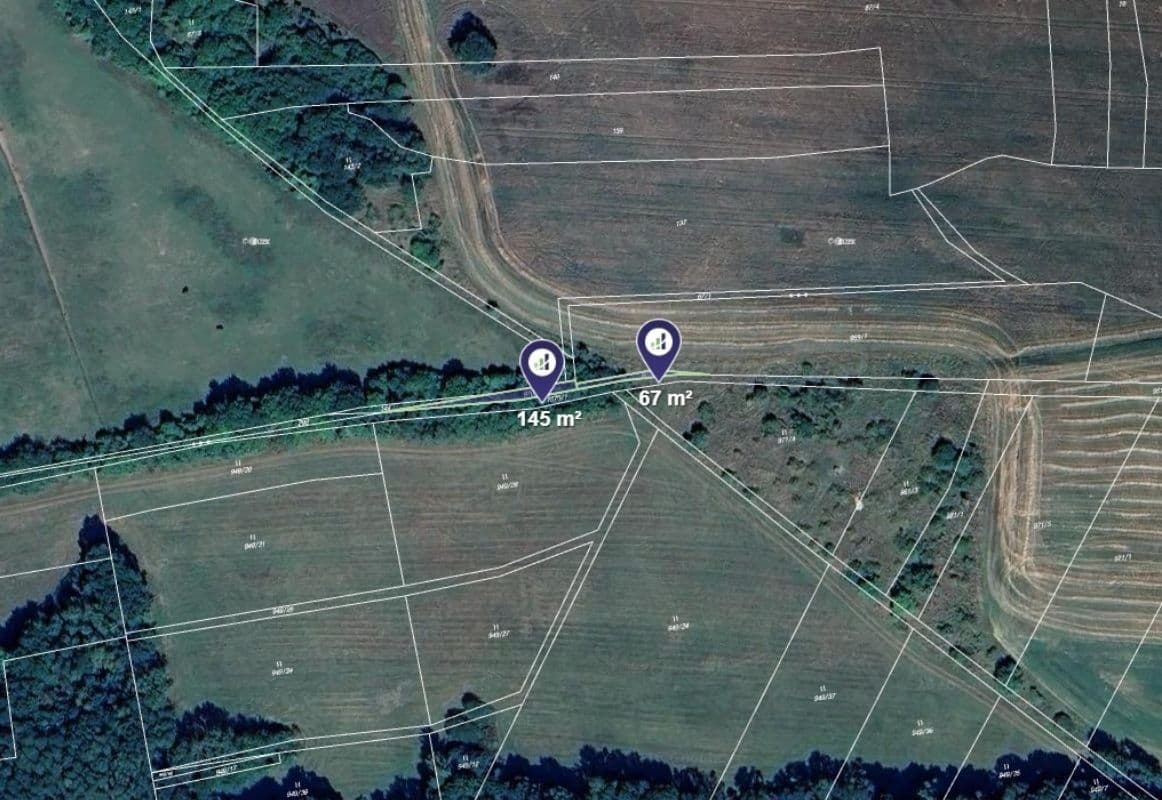 plot for sale, 2,204 m², Neumětely, Středočeský Region plot for sale, 2,204 m², Neumětely, Středočeský Region