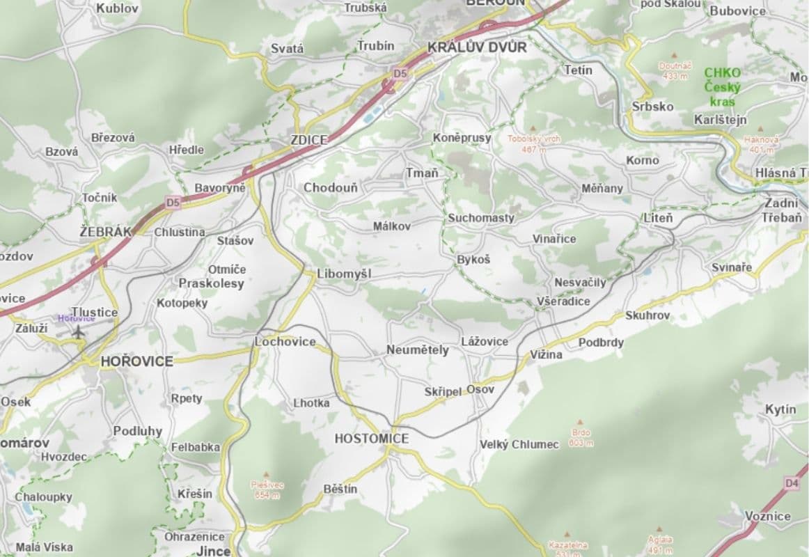 plot for sale, 2,204 m², Neumětely, Středočeský Region plot for sale, 2,204 m², Neumětely, Středočeský Region