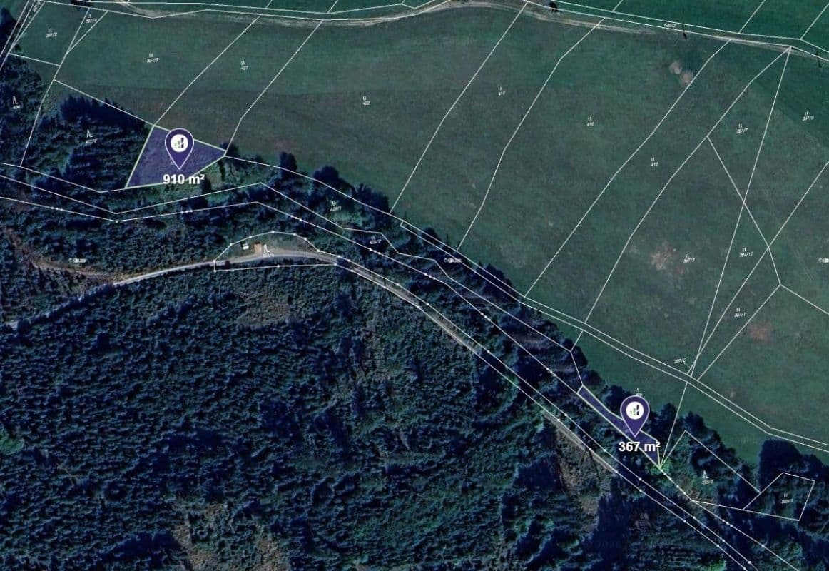 plot for sale, 1,277 m², Prosíčka, Vysočina Region plot for sale, 1,277 m², Prosíčka, Vysočina Region