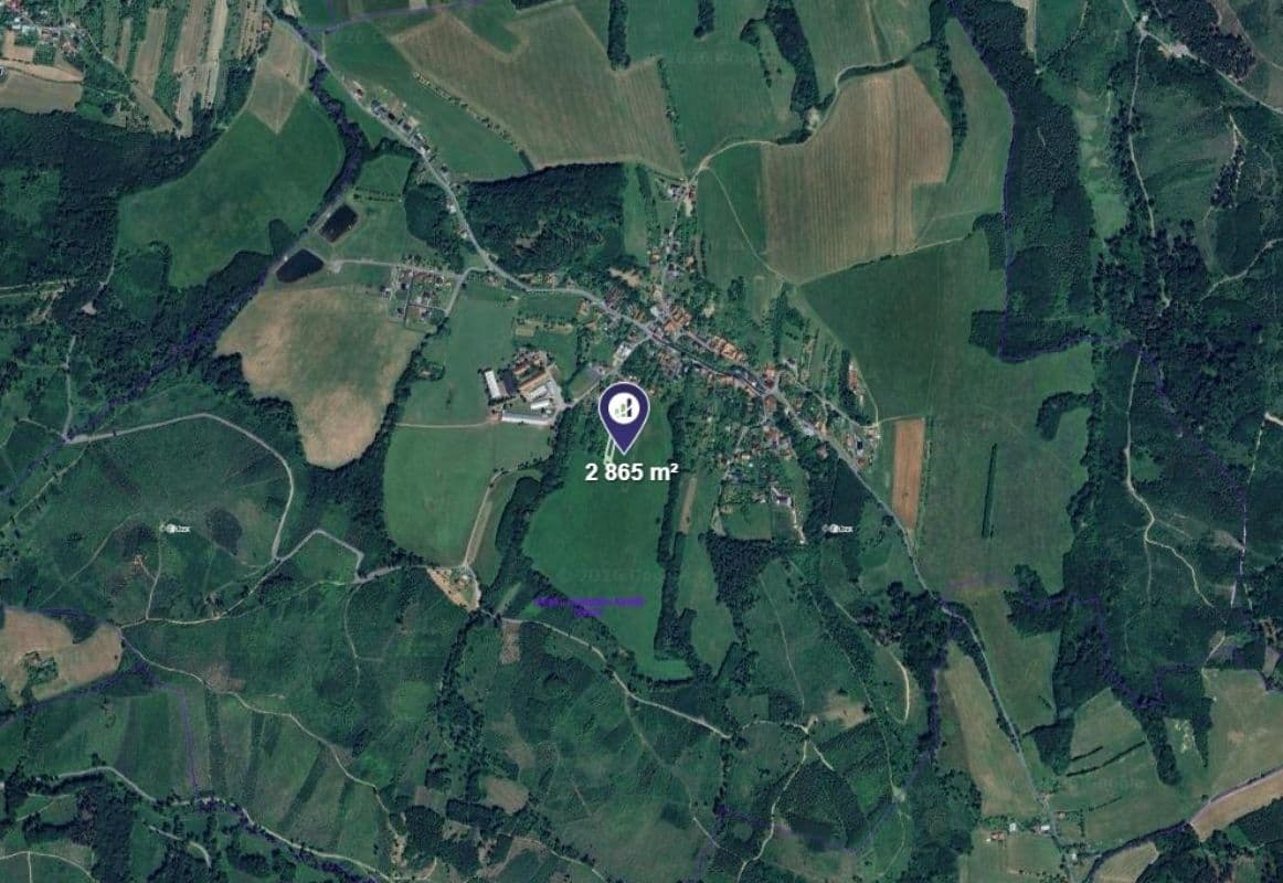 plot for sale, 1,791 m², Podolí, Zlínský Region plot for sale, 1,791 m², Podolí, Zlínský Region