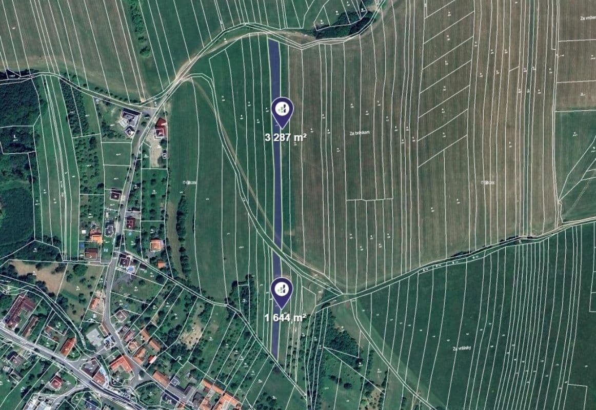 plot for sale, 3,082 m², Podolí, Zlínský Region plot for sale, 3,082 m², Podolí, Zlínský Region