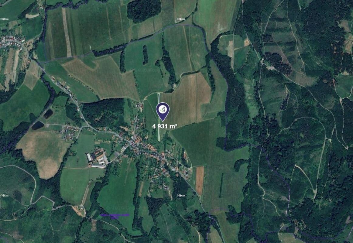 plot for sale, 3,082 m², Podolí, Zlínský Region plot for sale, 3,082 m², Podolí, Zlínský Region