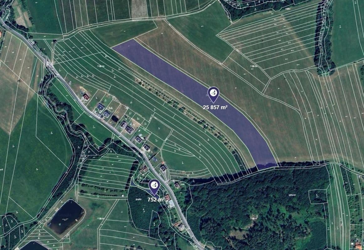 plot for sale, 16,631 m², Podolí, Zlínský Region plot for sale, 16,631 m², Podolí, Zlínský Region