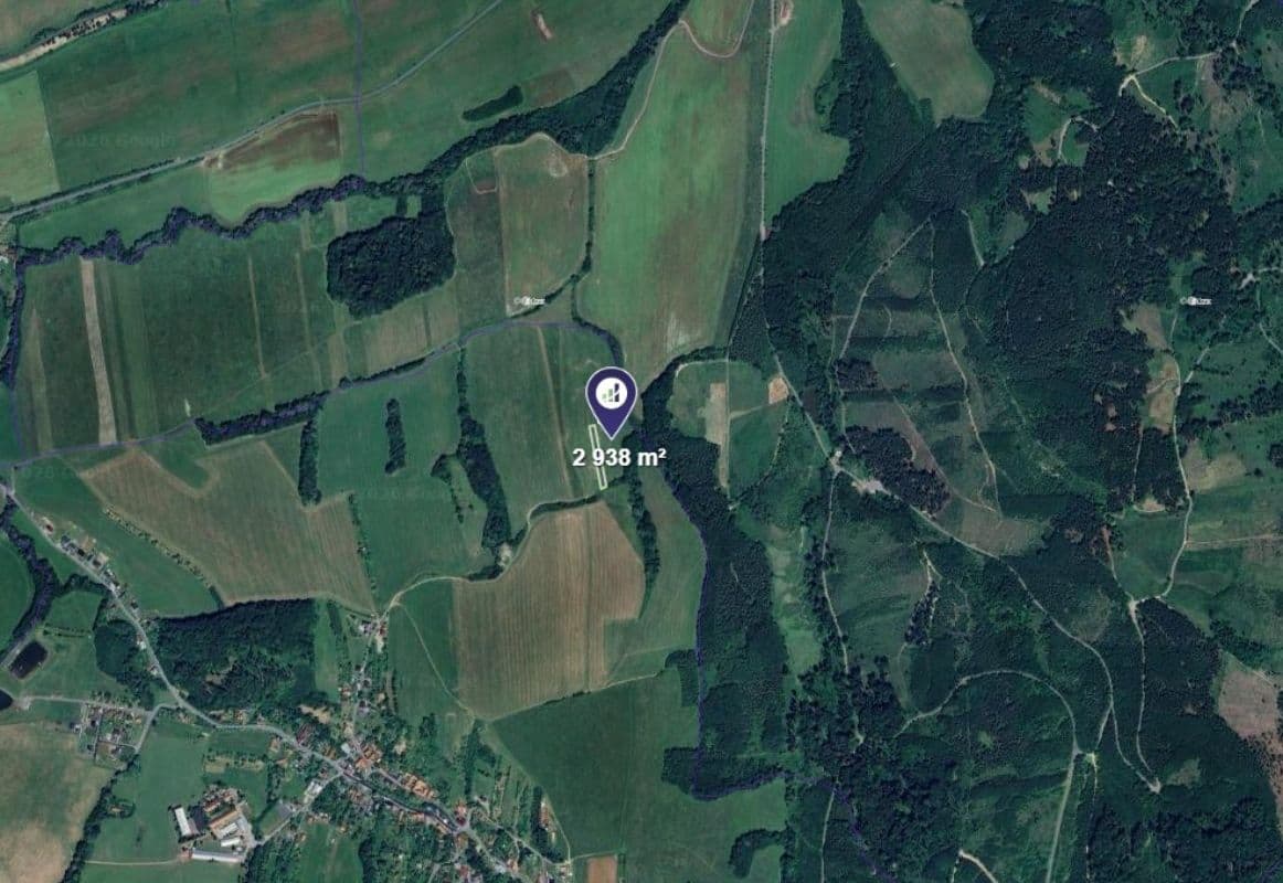 plot for sale, 1,836 m², Podolí, Zlínský Region plot for sale, 1,836 m², Podolí, Zlínský Region