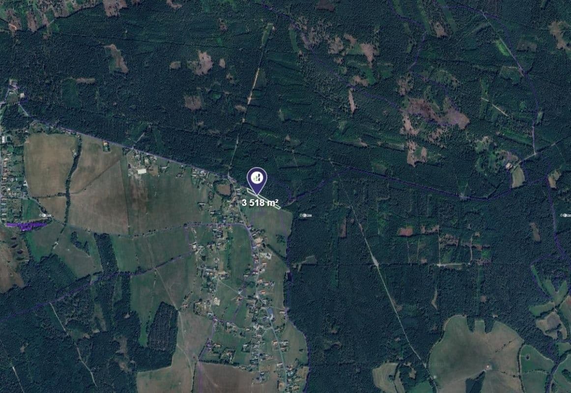 plot for sale, 1,759 m², Rožmitál pod Třemšínem, Středočeský Region plot for sale, 1,759 m², Rožmitál pod Třemšínem, Středočeský Region