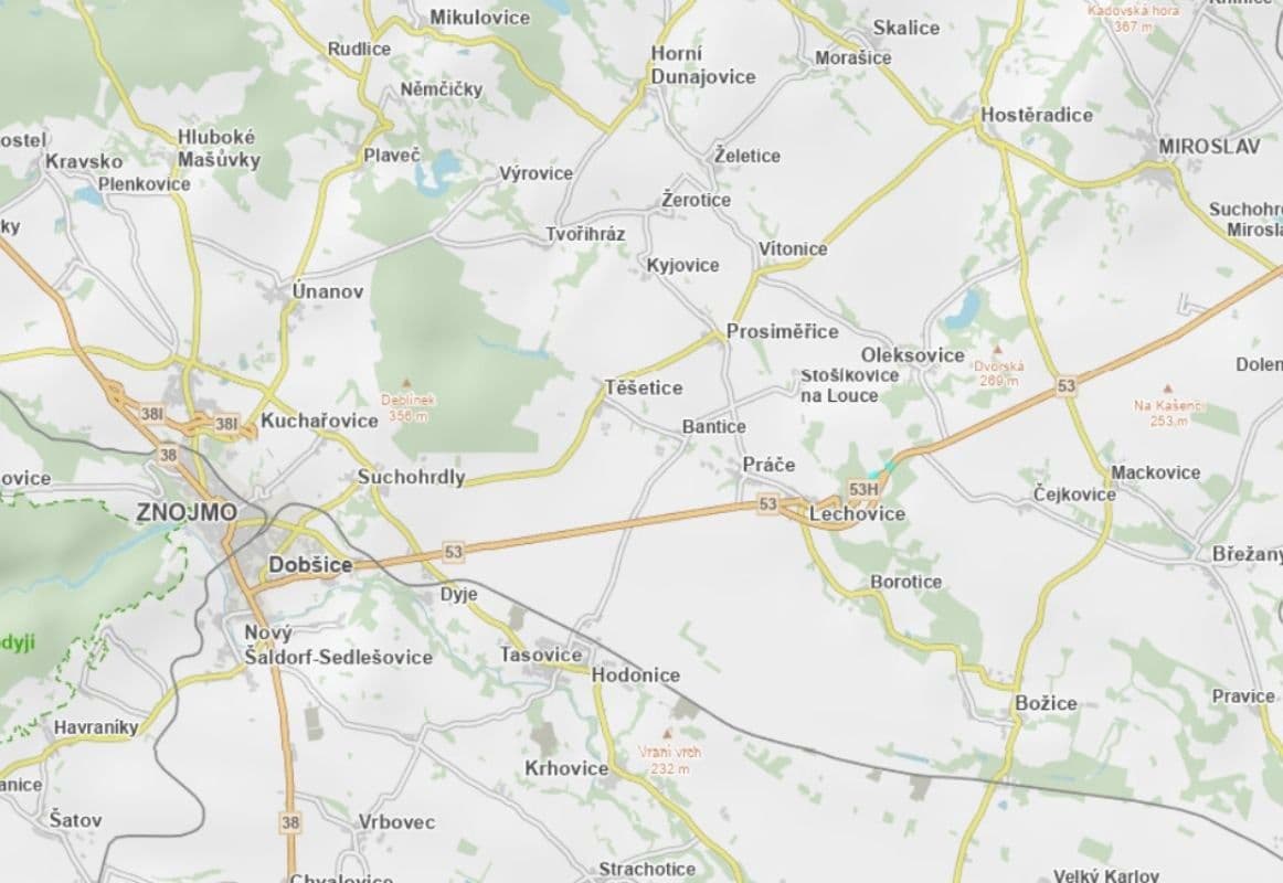 plot for sale, 17,412 m², Oleksovice, Jihomoravský Region plot for sale, 17,412 m², Oleksovice, Jihomoravský Region